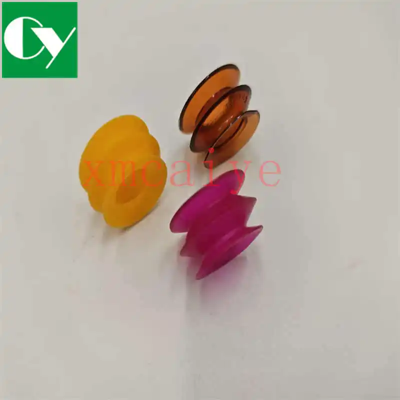 50 Pcs Roland 700/300 Printer Spare Parts Nozzle Rose Red 021F013230 Rubber Sucker