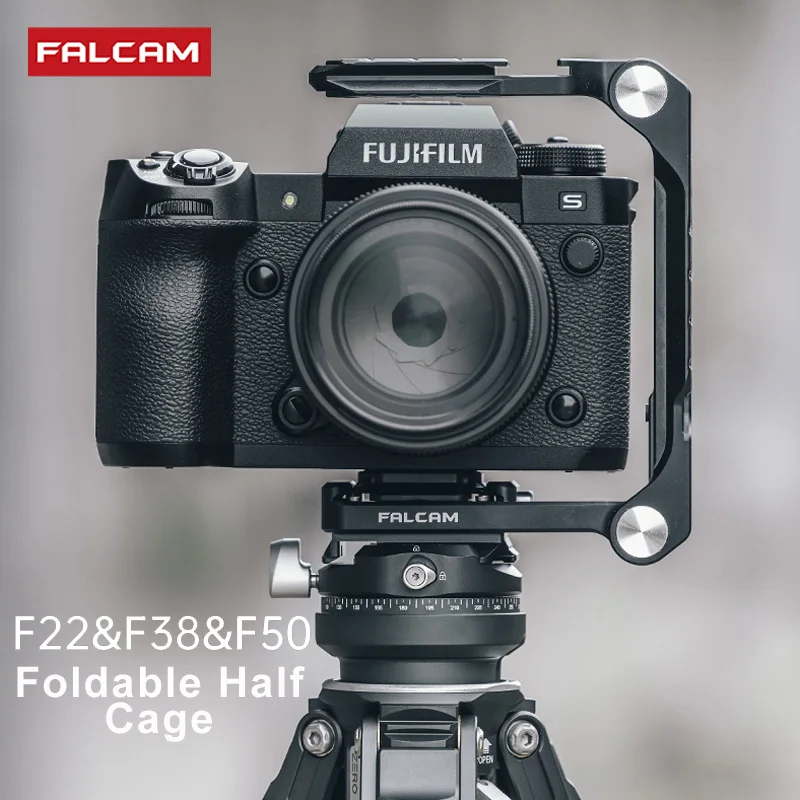 FALCAM F22 F38 F50 Quick Release Foldable Half Cage Kit for Sony Fuji Lumix Canon Nikon Sigma Olympus Camera Cage 3809