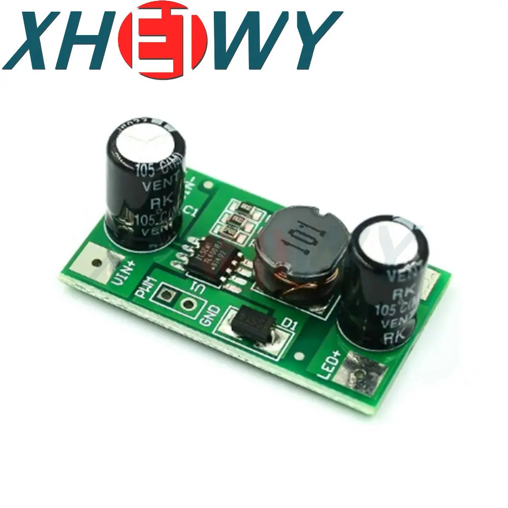 350mA ไดรเวอร์ LED 1W 2W 3W 700mA PWM อินพุตกระแสคงที่5-35V DC 5-35V