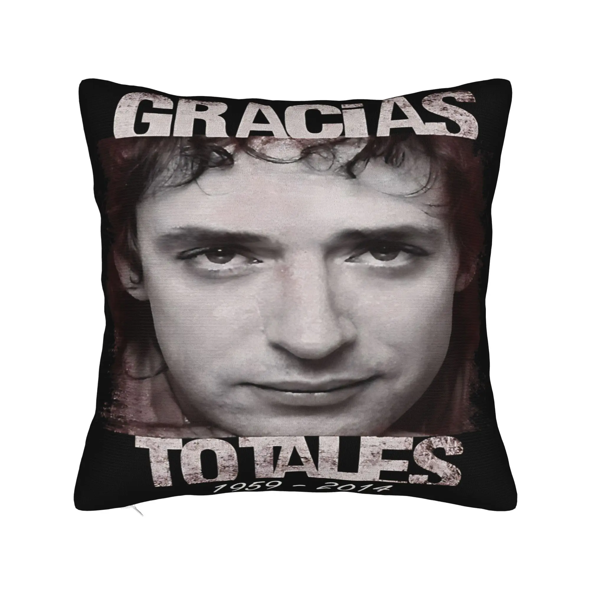 Rapper Gustavo Cerati Tour Album  Pillow Case  Graphic Pillow Cover For Wedding Party Home Decor Cute Funny Cushion Cover
