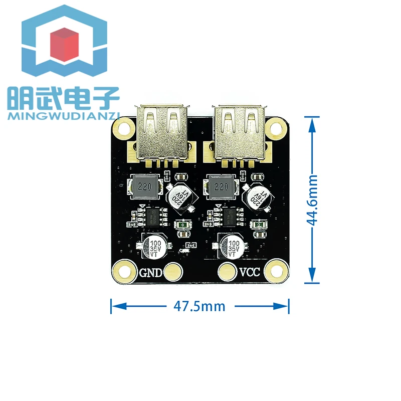 2/4-way Fast Charging Module 12V24V To QC3.0 Fast Charging Single USB Mobile Phone Charging Board Supports Huawei FCP