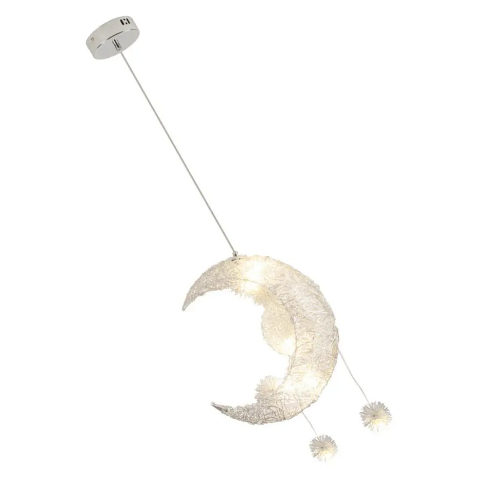 

Modern Moon Design LED Ceiling Lamp Decorative Light for Kids Room Hallway Kitchen Cafe Bar Interior