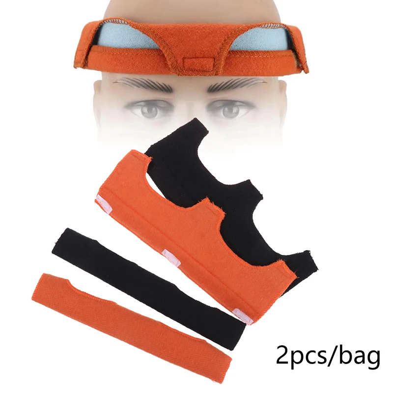 

2pcs Sweat Band For Helmet Sweatbands Hard Hat Welding Sweat Band Cushion Sweatband Helmet Summer Headband
