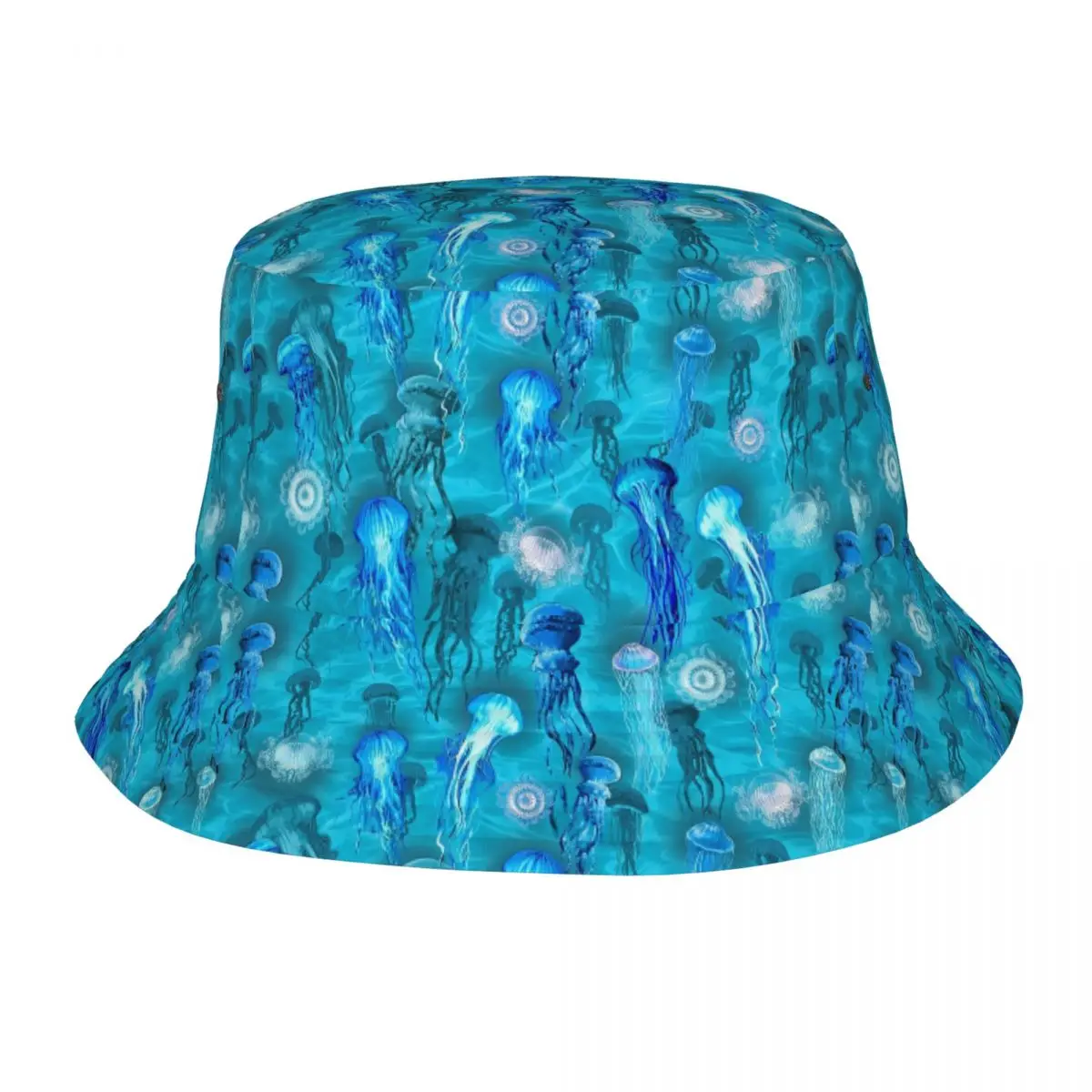 

Bucket Bob Cap Hip Hop Gorros Sea Jellyfish Panama Cap Beach Sun Fishing Hat