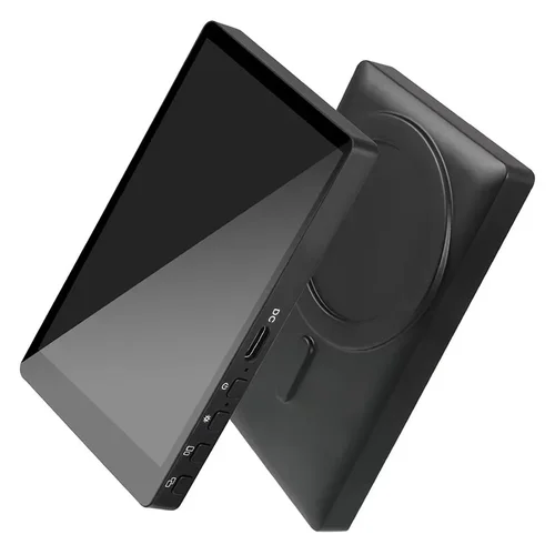 Pantalla de Monitor magnético inalámbrico para teléfono inteligente Vlog transmisión en vivo pantalla de grabación de vídeo teléfono cámara trasera Selfie