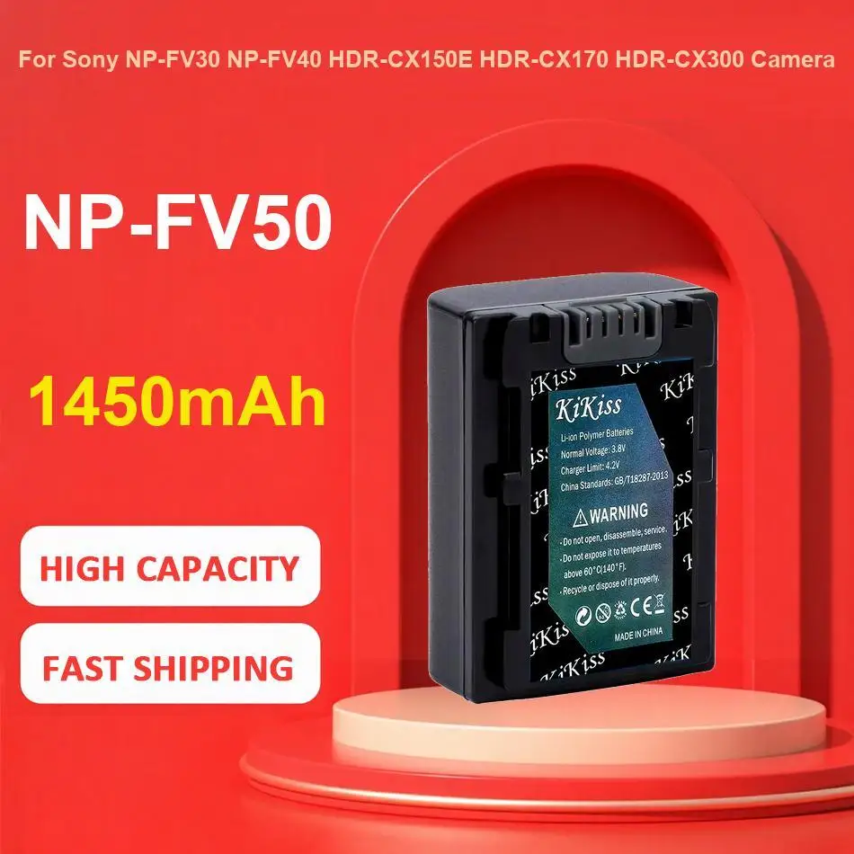 NP-FV50 Battery For…