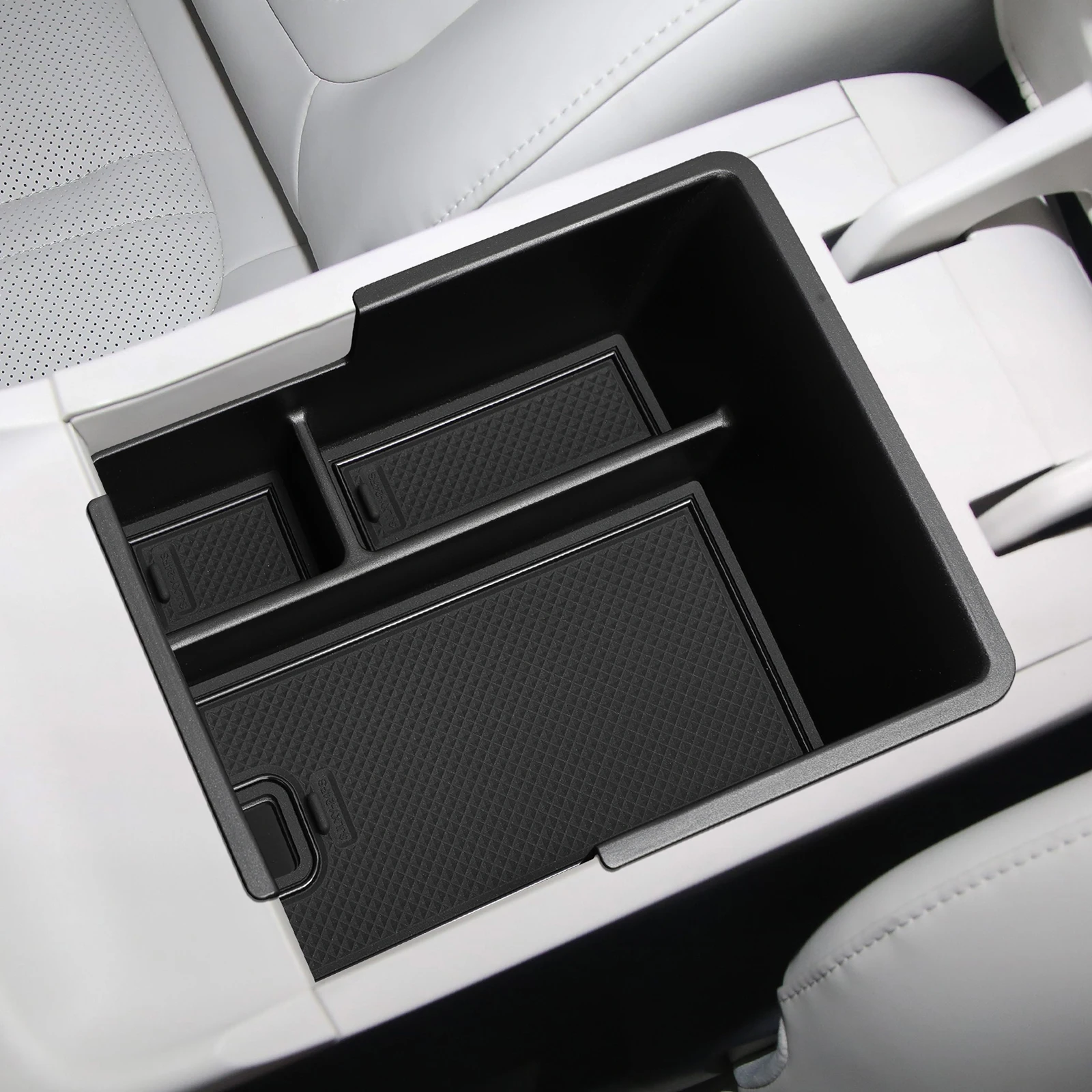 LUCKEASY für Geely EX2 2025 2026 Auto-Aufbewahrungsbox Innenraum-Zubehör Mittelkonsole Armlehnenbox Aufbewahrungsorganizer Ordnungsbox – Detail 7