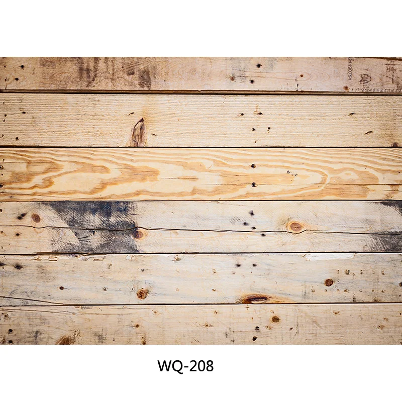 ZHISUXI Wood Floor Wooden Board Texture Photography Backdrops Props Vintage Newborn Baby Photo Studio Background WQ-18