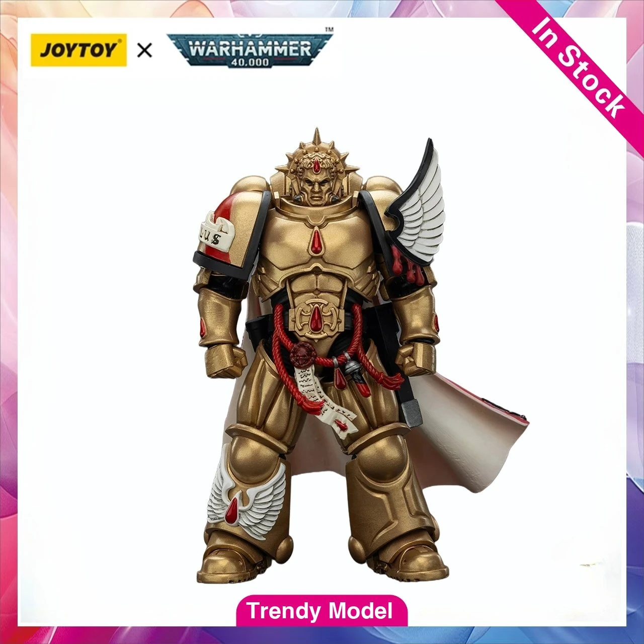 

Оригинальная фигурка JOYTOY Warhammer 40K Thousand Sons Legion MK IV Tactical Squad Legionary 1, серия фигурок-моделей