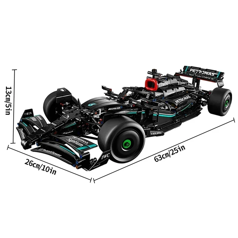 1642Pcs Technical F1 Performance Racing Car Model Building Blocks Set For Adults Bricks Toys Gifts Collection