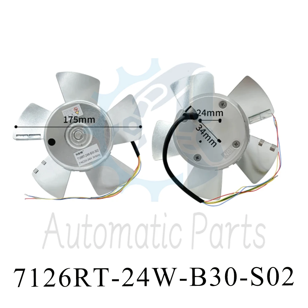 

7126RT-24W-B30-S02 AC220-240V Spindle Motor Cooling Fan
