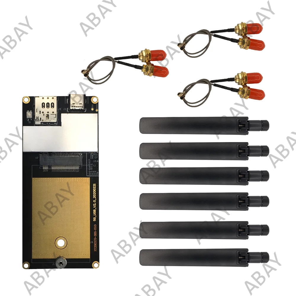 Адаптер M.2-USB с GPS-антенной Pigtail для модуля M.2 5G, модуль Gosuncn GM800