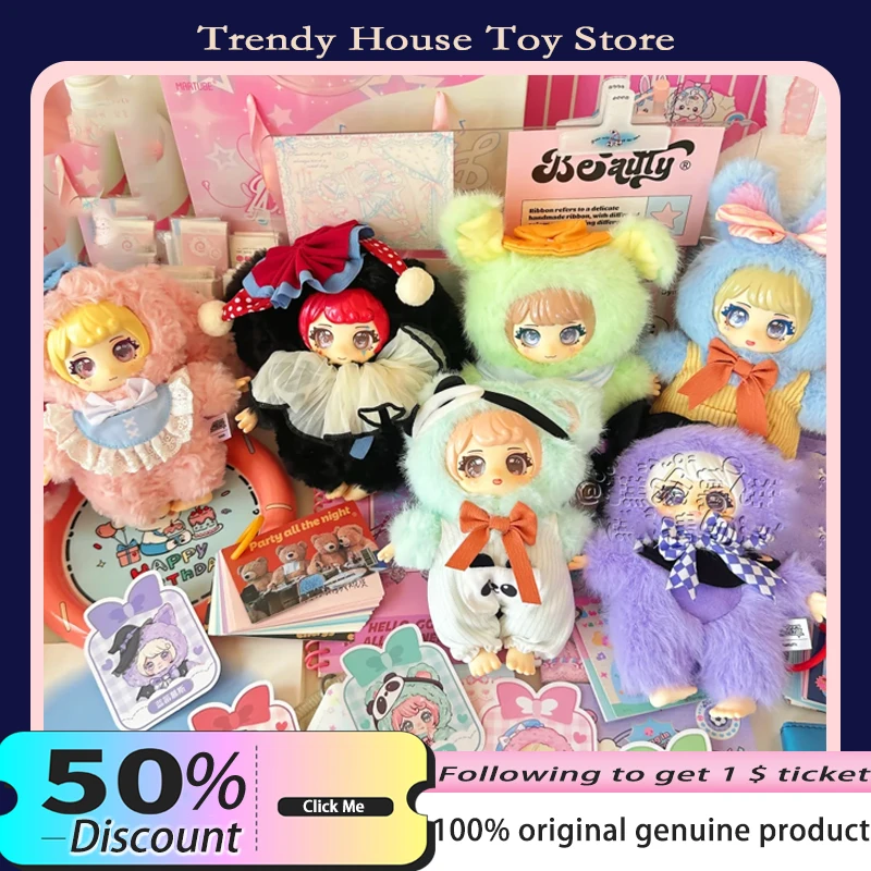 

Новинка в наличии KOKOYA Sweet Story Series слепая коробка виниловая кукла милый кролик фигурки-сюрприз Mystery Box подарки на день рождения для девочек