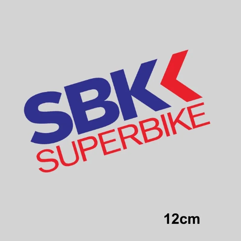Superbike SBK Racing Waterproof Vinyl Decals Stickers Motorcycle Helmet Fuel Tank Car Bumper Exterior Styling Decor Accessories