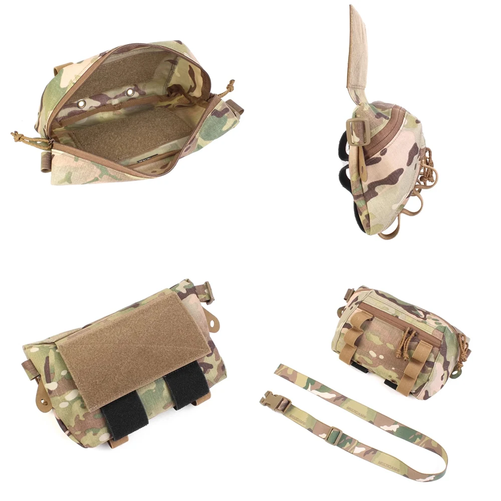 Riñonera multiusos PEW TACTICAL SS para exteriores, bolsa colgante para chaleco "Brunch Box", UA87