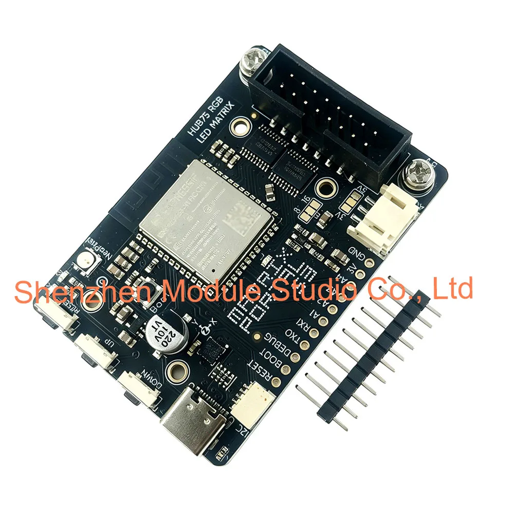 5778 ESP32-S3 Moduł kontrolera matrycy LED RGB WiFi BT USB-C do paneli HUB-75 16x32 do 64x64 — zdjęcie produktu 6