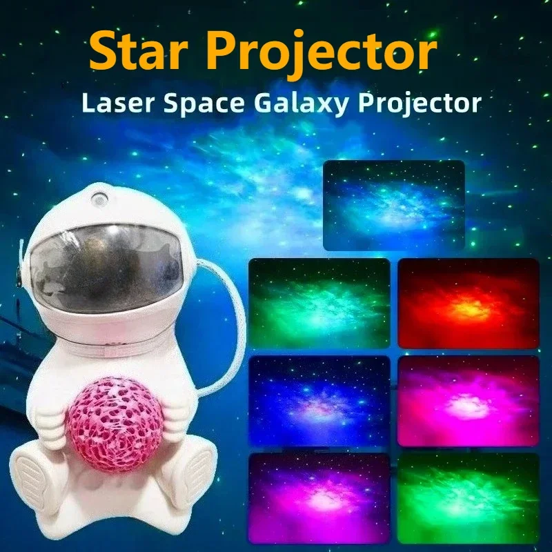 

Окружающий свет в форме астронавта, детский окружающий свет, проектор Galaxy Light, подарки на день рождения, проектор Galaxy, прикроватная декоративная лампа