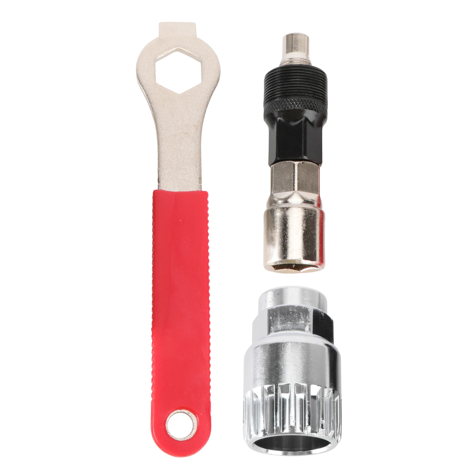 

Bike Repair Tools Kit Crank Extractor Bottom Bracket Remover 16mm Spanner Durable Metal Suitable Square Tapers