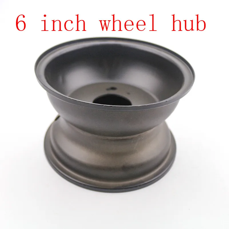 ATV 3 hole Vacuum rims 6 inch wheel hub use 145/70-6 13x5.00-6 13x6.50-6 tire tyre for 110-125cc Go-Kart, ATV, lawn mower