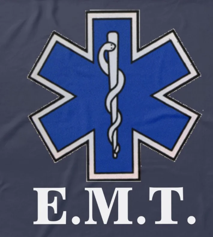 Star of Life Emblem EMS EMT Medical Paramedic Hoodies Zip Up Hoodie 100% Cotton Comfortable Casual Mens Clothes Streetwear