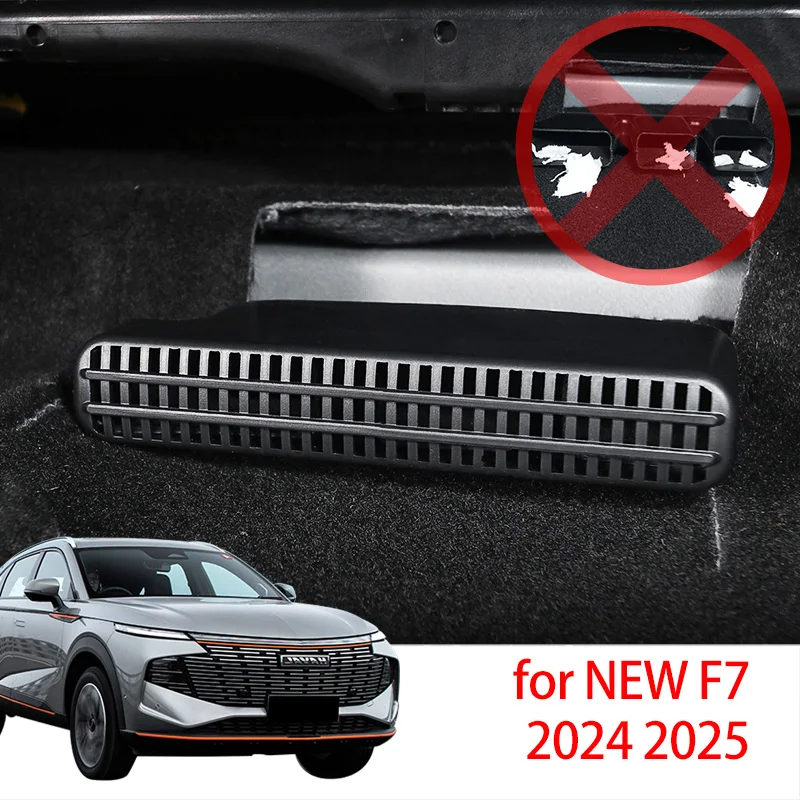 

2 шт. для Haval F7 2024 2025, вентиляционное отверстие для кондиционера на заднем сиденье, антиблокирующая крышка XY