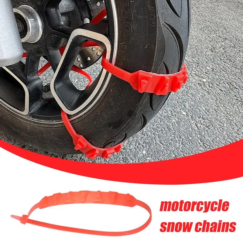 Anti Skid Snow Chains Nylon Anti-skid Chains Anti Skid Car Tire Chains Non-Slip Snow Chains Anti Snow Chains Storage Bag