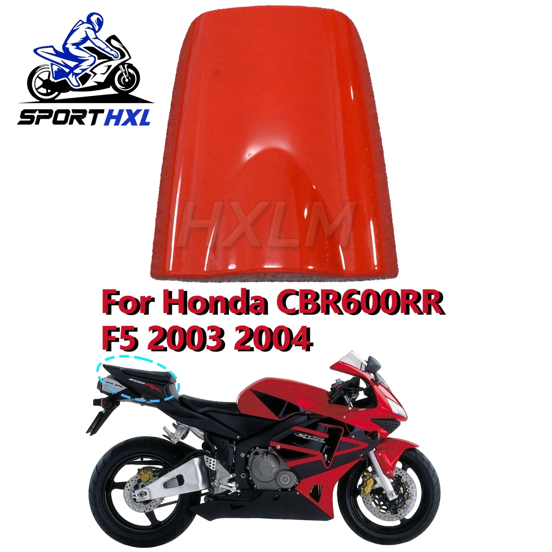 

Pillion Rear Seat Cover Cowl Solo Fairing for Honda CBR600R F5 2003 2004 2005 2006 Motorcycle Components