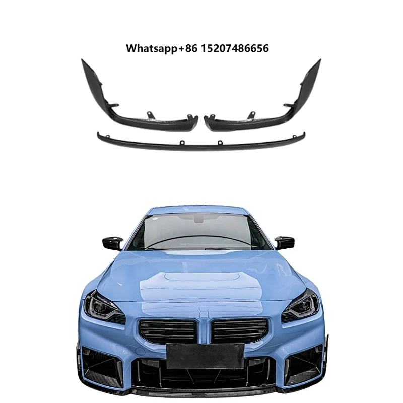 Mp Style Dry Carbon Fiber Front Bumper Lip Front Lip