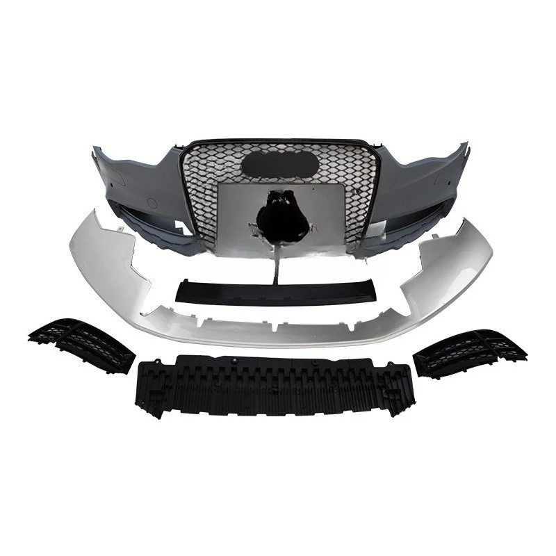 

12-1 Body Kit S5 Upgraded Rear Bumper Kit Grille Front Bumper Rear Bumper Front Face