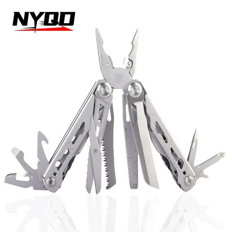 Folding Multifunctional Pliersportable Outdoor Camping Tactical Pliersoutdoor Multi-purpose Pliers Multitool Camping Gear