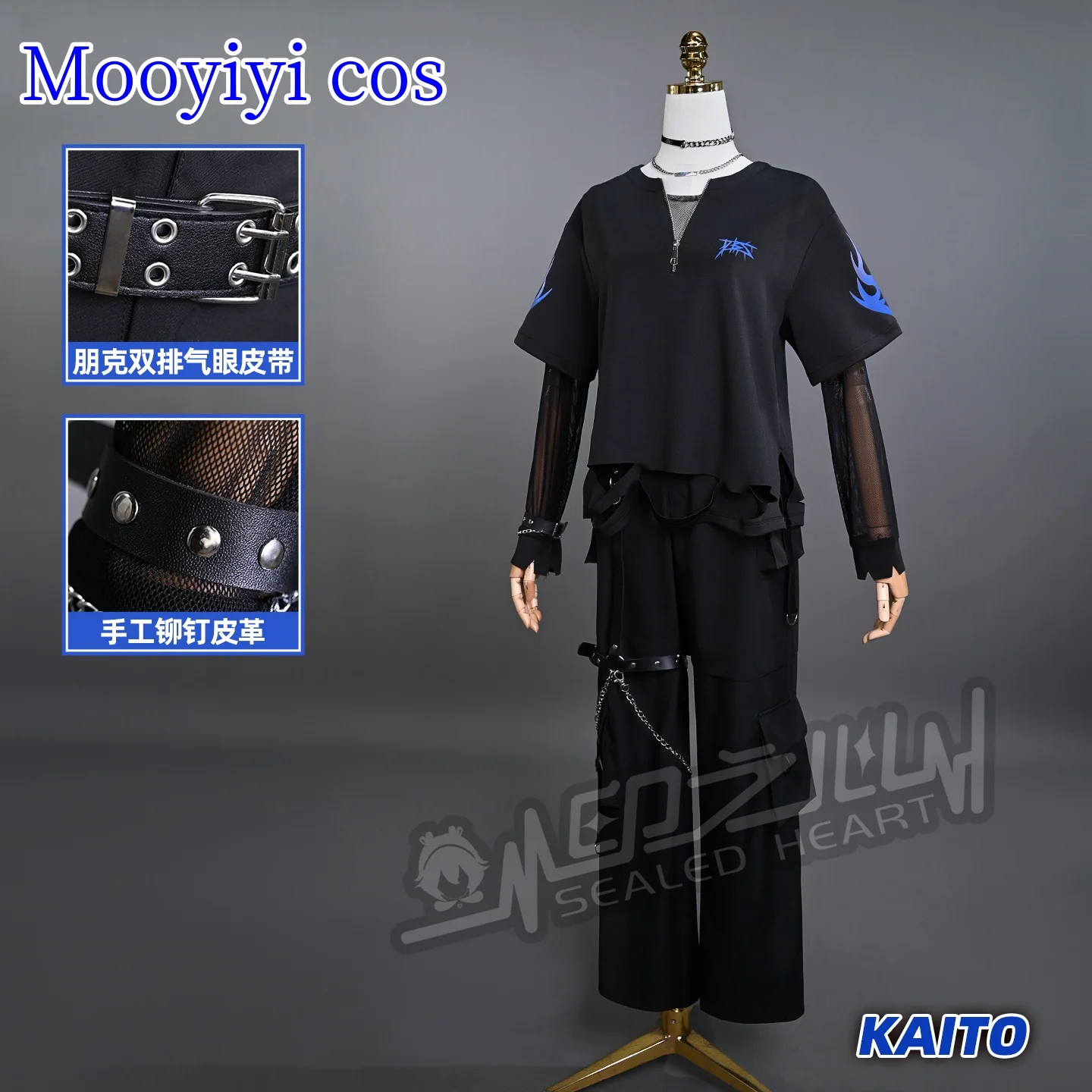 

2025 New Kaito Cosplay Costume for Halloween Christmas Role Playing Party Comic Exhibition Game PJSK New Male Female Size S-XXL