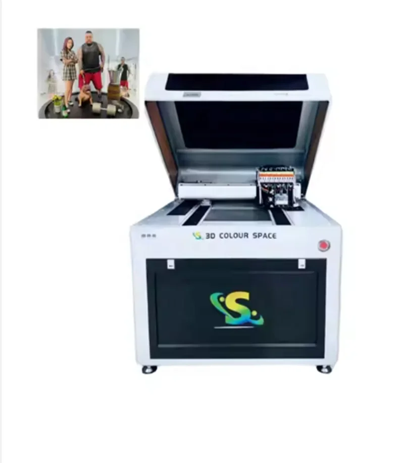 Buy Full Set Machine (Scanner+printer+PP+material) For Full Color Portrait Doll Real People 3D Printing Scanner Photography