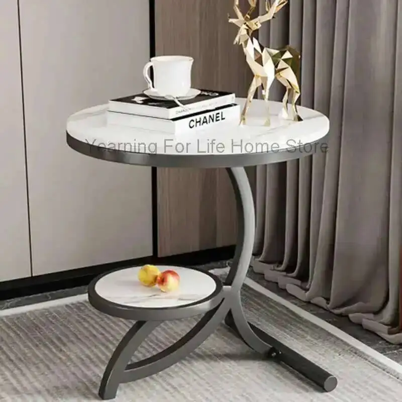 

Round Coffee Table Nordic Luxury Couch Ornaments Unique Legs Metal Holder Side Desk Floor Table Sofa Moveis Para Sala Furnitures