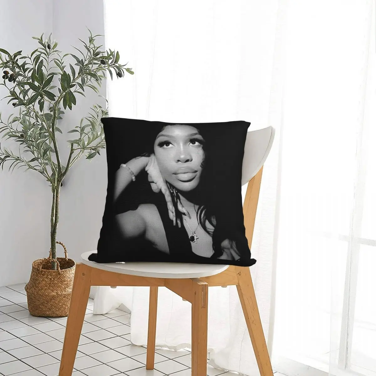 SZA Kendrick Lamar 2025 Square Pillow Covers Living Room Grand National Tour Cushion Cover Funny Decor Pillow Cover 40*40