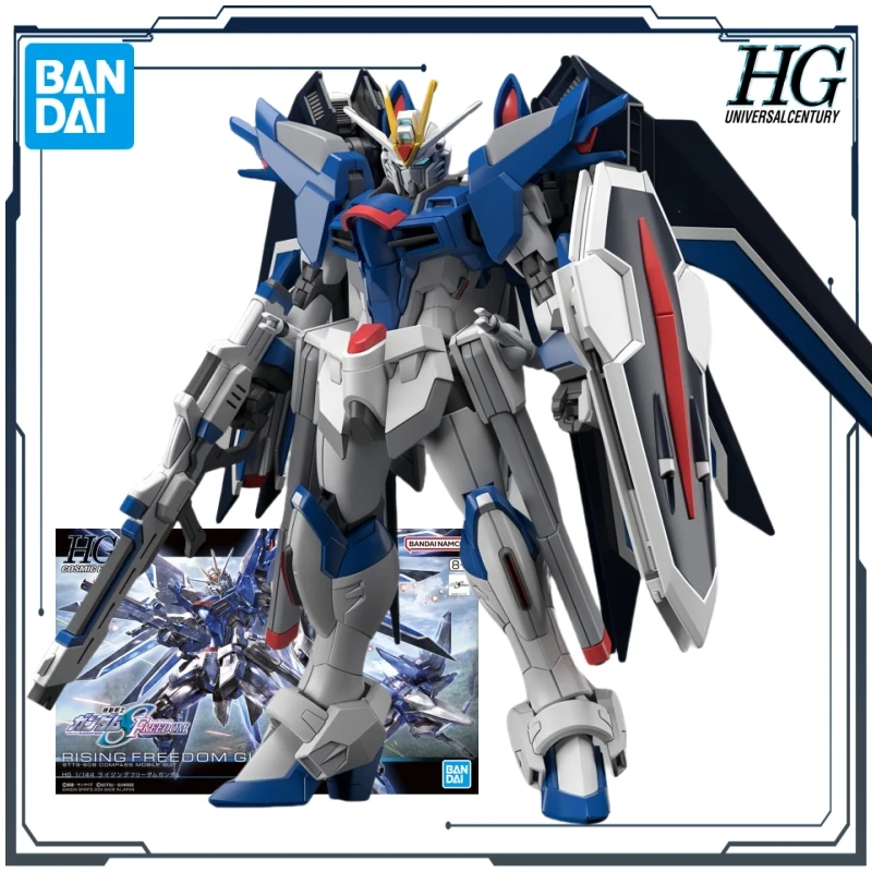 بانداي الأصلي HG سلسلة البدلة المتنقلة جاندام البذور الحرية 1/144 أنيمي عمل التجمع نموذج اللعب الحلي هدايا للأولاد