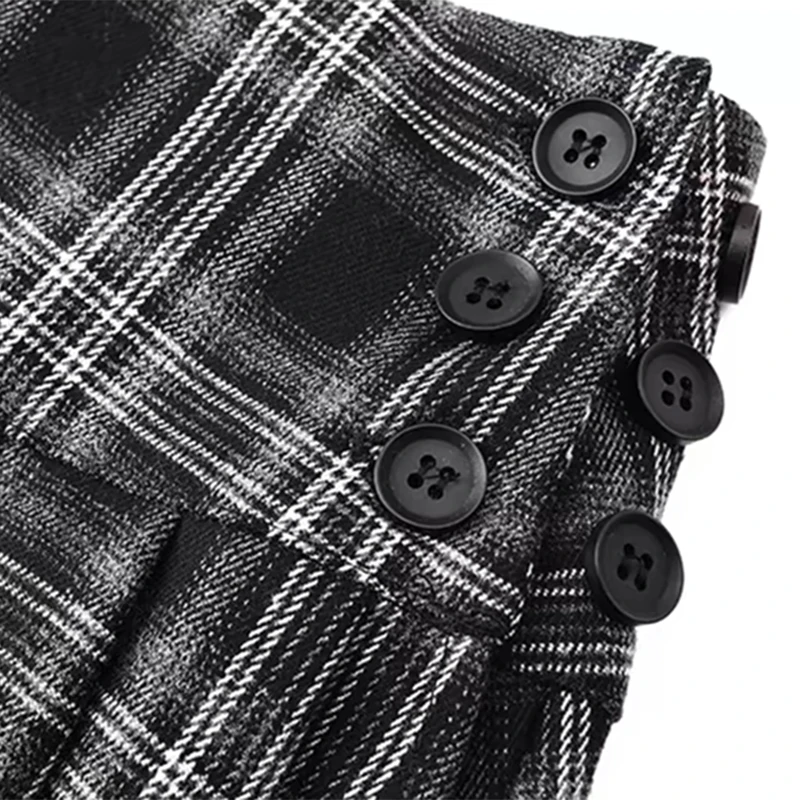 Vintage Plaid Mini Skirt Women Y2k Japanese Sexy Low Waist Pleated Short Skirts Summer Preppy Jk Korean All Match A Line Faldas