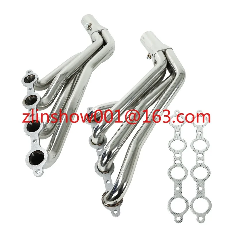 LS Swap Stainless Steel Exhaust Manifold Header for Chevrolet Pontiac Buick LS1, LS2, LS3, LS6