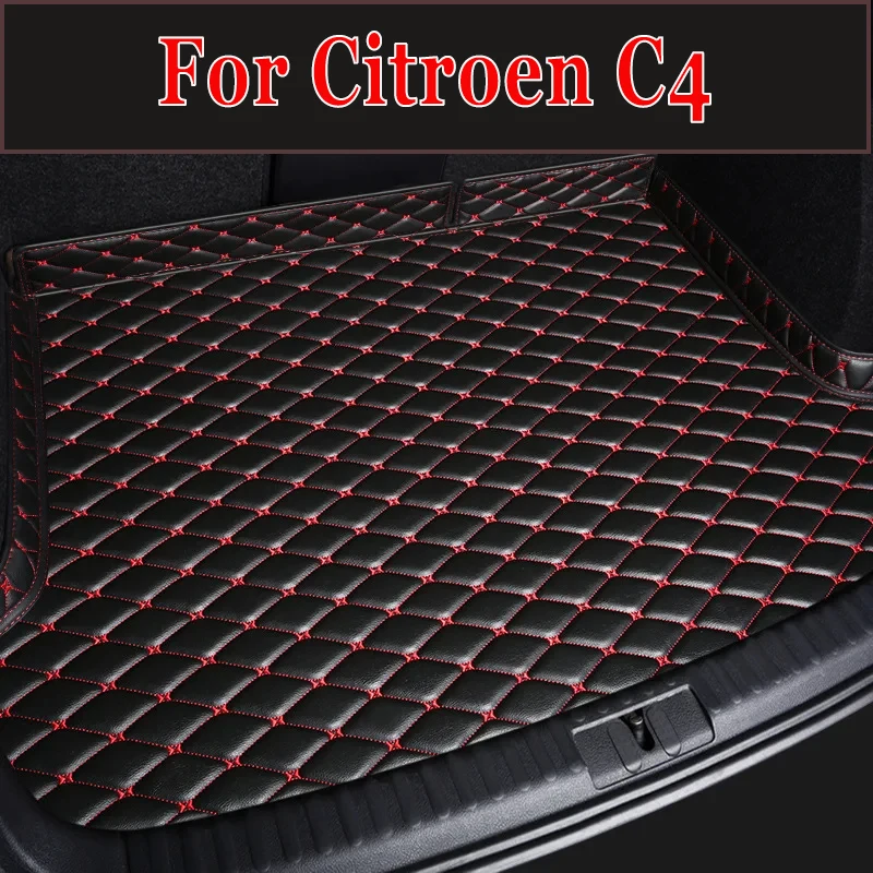 

Car trunk mat for Citroen C4 Two doors 2006 2007 2008 2009 2010 2011 cargo liner carpet interior accessories cover