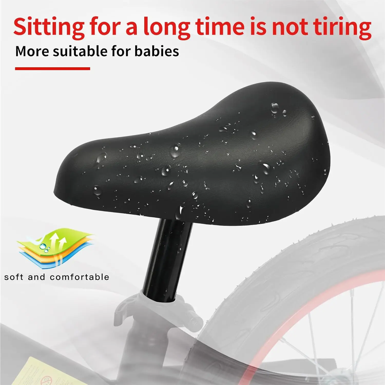 Bicicleta de equilibrio de 16 pulgadas para niños y niñas de 4, 5, 6, 7, 8 años, bicicletas para niños sin pedales, bicicleta de entrenamiento para niños pequeños con asiento ajustable, la mejor