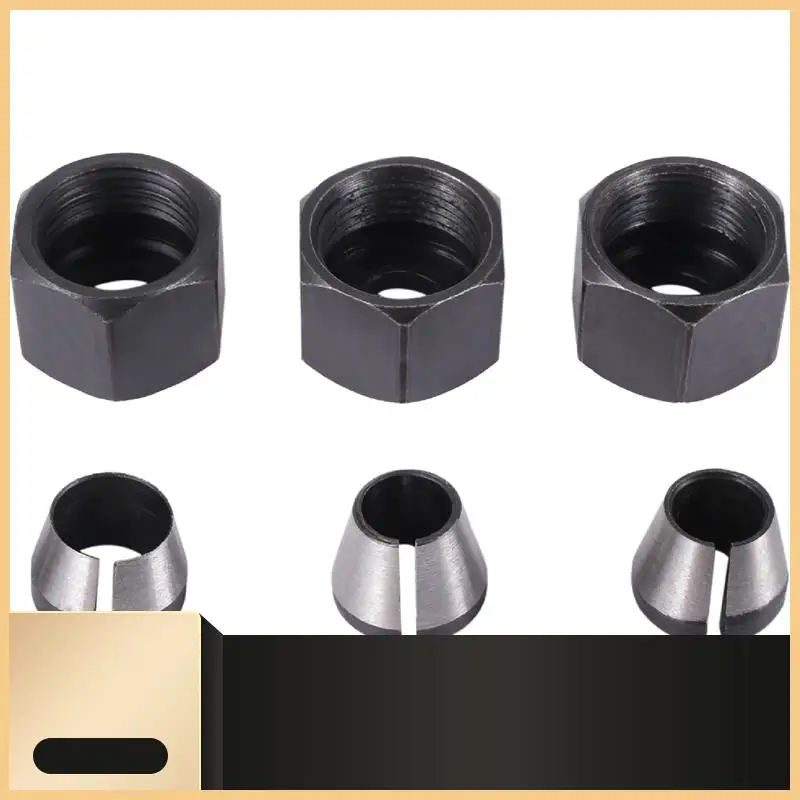 

3 Pcs Router Collet Set Chuck Heads Adapter For Drills Engraving Trimming Carving Machine Electric Router Milling Cutter-N30R