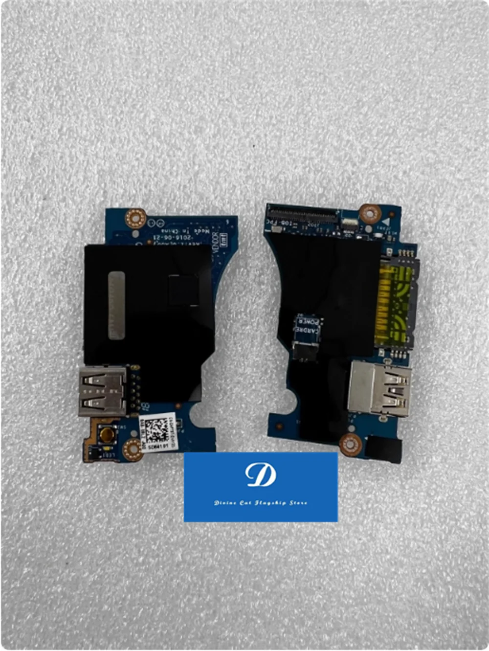 New FOR Dell XPS 13 9360 9350 9343 4F73T LS-D841P USB Card Reader Board