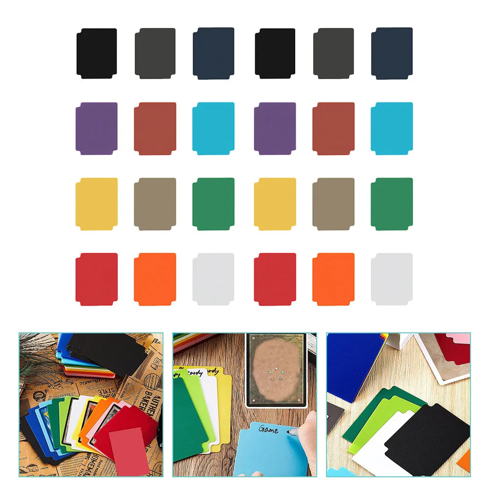 

24pcs Card Dividers Plastic Organizer for Soccer Sports Game Trading Storage Separator Labels Accessories Baseball