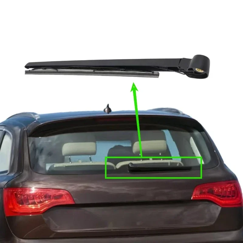 High Quality Rear Windshield Windscreen Washer Wiper Arm Blade Kit For AUDI Q7 3.0L 3.6L 4.2L 4L0955407 07-2015 Car Accessories