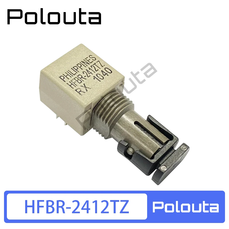 HFBR-2412TZ ST Threaded Port Optical Transmitter Fiber Optic Transceiver Polouta