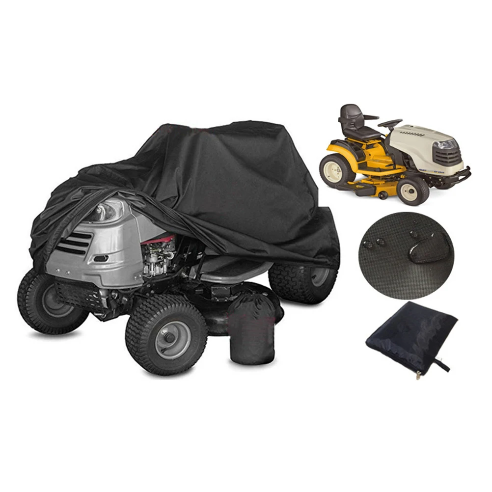 

Outdoor Grass Machine Cover Waterproof Uv Resistant 170x61x117cm S Size Portable Lightweight Easy to Carry and Store