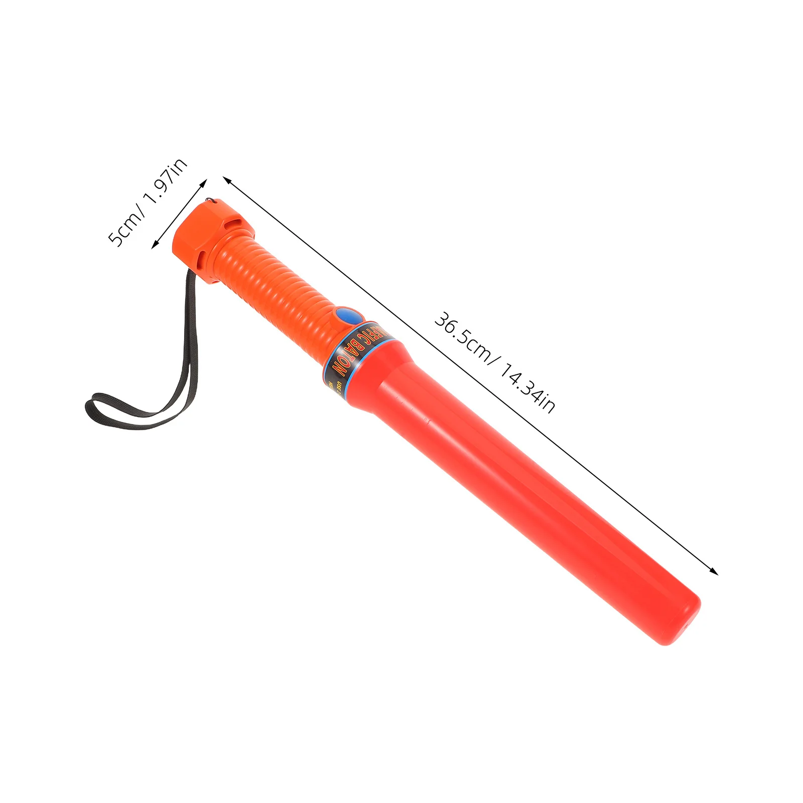 Led Traffic Wand 36.5Cm Red Waterproof Light Stick For Airport Parking Direction Control Night Marshaling