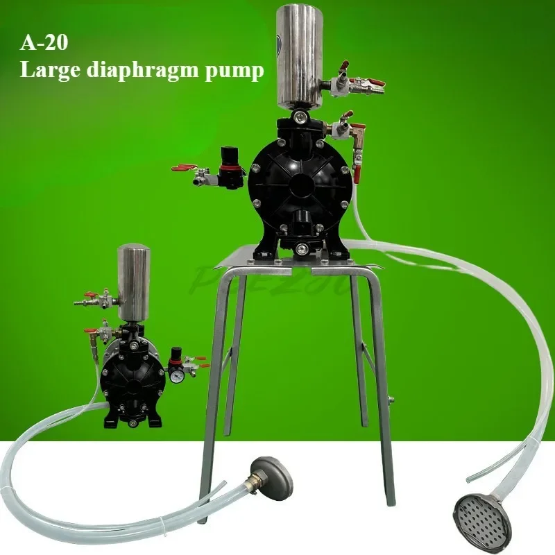 A20 High-power Pneumatic Double Diaphragm Pump 20 Type Oil Pump High-pressure Ink Pump