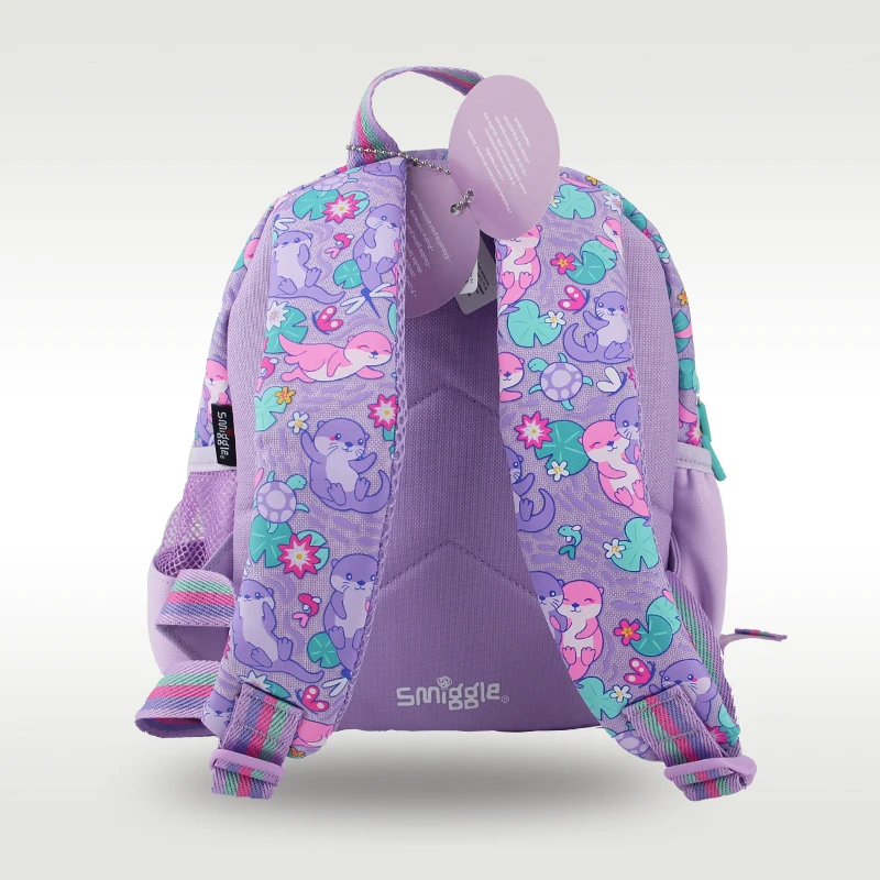 children's schoolbag girls backpack Purple hamster cool kawaii 11 inch 1-3 years old