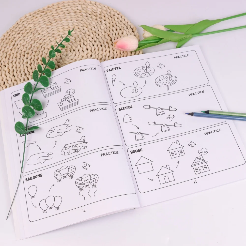 كيفية رسم كل شيء: 300 رسومات من الأشياء اللطيفة والحيوانات والطعام والهدايا وغيرها من الأشياء المذهلة للأطفال #6