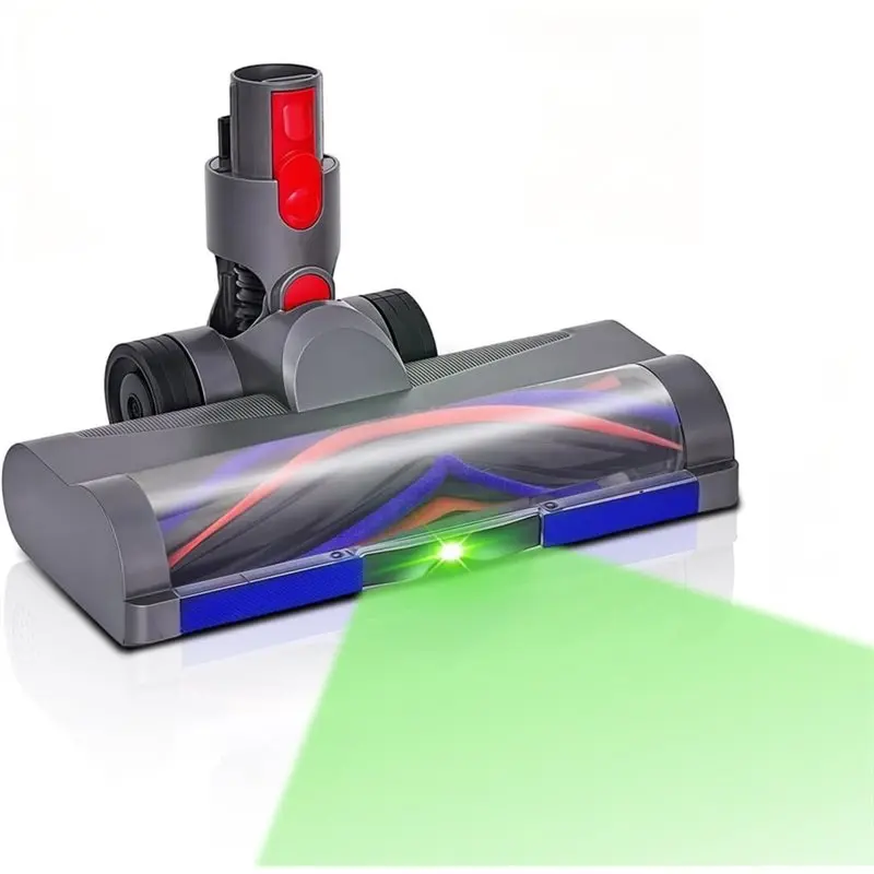 

Аксессуар для Dyson V7 V8 V10 V11 V15: Сменная насадка с LED-подсветкой для уборки твердых полов и ковров